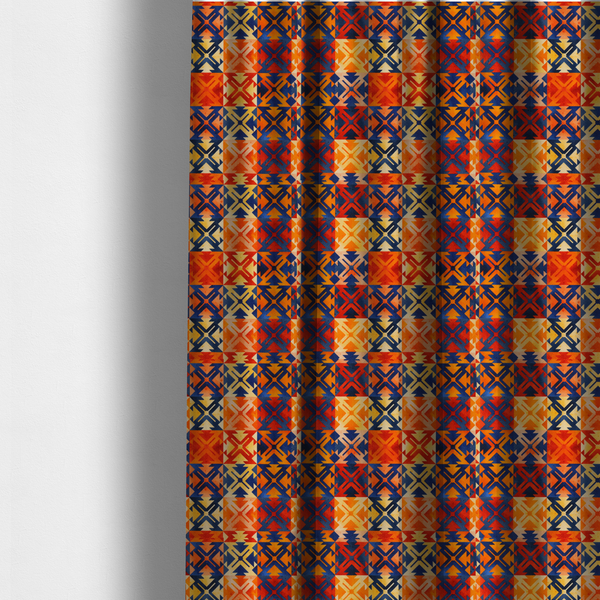 Shattered Sunset Prism Upholstery Fabric DP-177 - Made To Measure Curtains