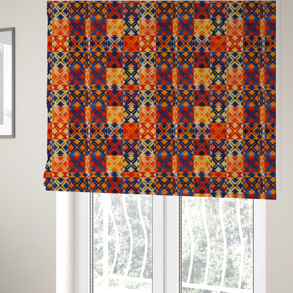 Shattered Sunset Prism Upholstery Fabric DP-177 - Roman Blinds