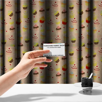 Sweet Treat Upholstery Fabric DP-18 - Made To Measure Curtains