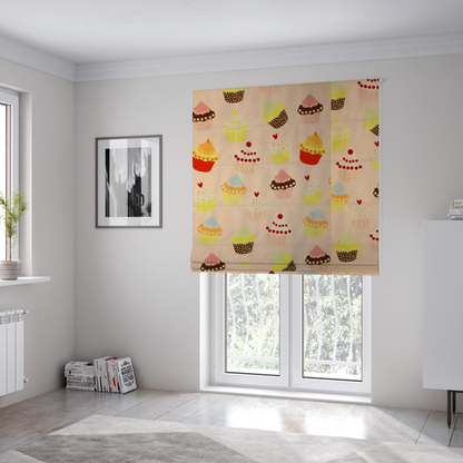 Sweet Treat Upholstery Fabric DP-18 - Roman Blinds