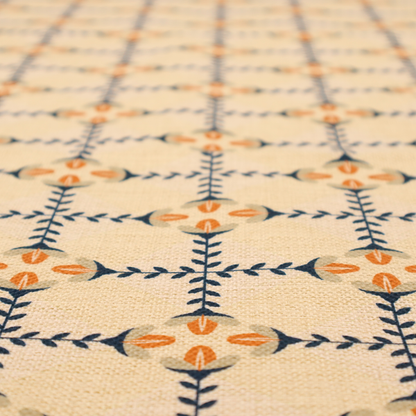 The Heritage Orchard Grid Upholstery Fabric DP-181