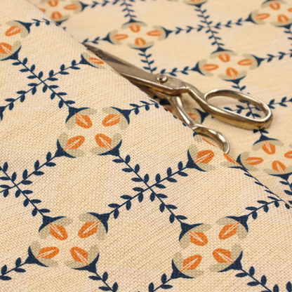 The Heritage Orchard Grid Upholstery Fabric DP-181