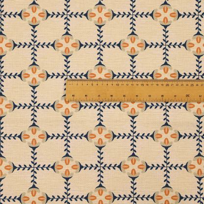 The Heritage Orchard Grid Upholstery Fabric DP-181