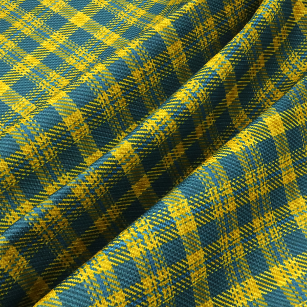 Honeycomb Harvest Plaid Upholstery Fabric DP-185 - Made To Measure Curtains