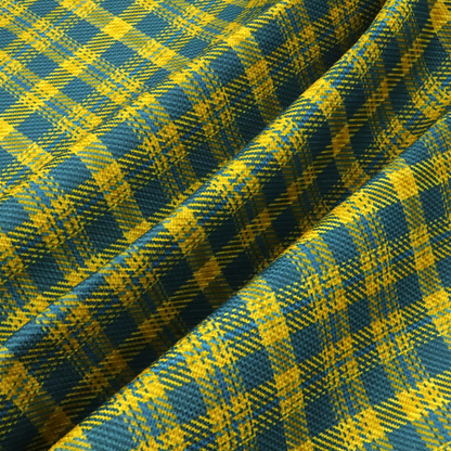 Honeycomb Harvest Plaid Upholstery Fabric DP-185 - Made To Measure Curtains