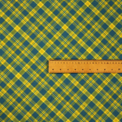 Honeycomb Harvest Plaid Upholstery Fabric DP-185 - Made To Measure Curtains