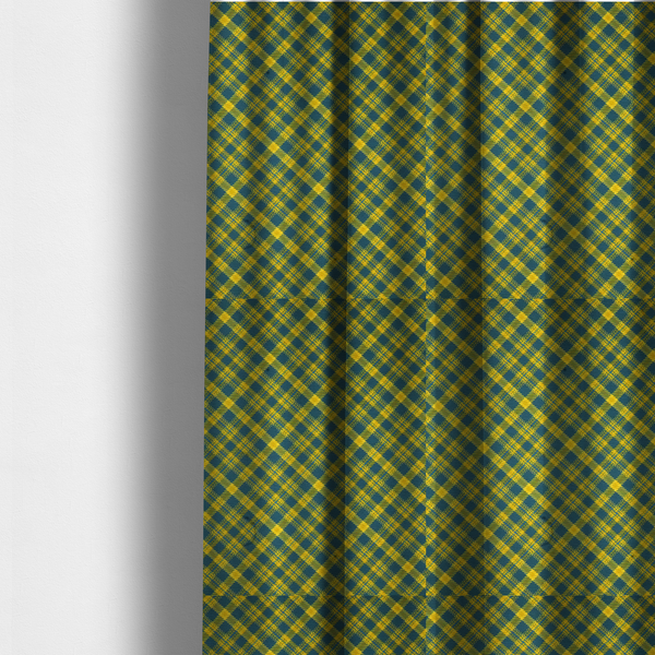 Honeycomb Harvest Plaid Upholstery Fabric DP-185 - Made To Measure Curtains