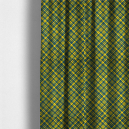 Honeycomb Harvest Plaid Upholstery Fabric DP-185 - Made To Measure Curtains