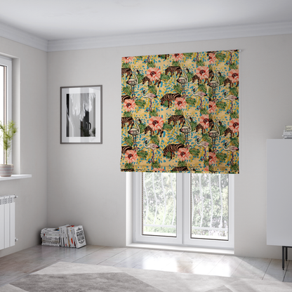 Safari Sunset Upholstery Fabric DP-186 - Roman Blinds