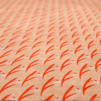 Apricot Snowdrop Serenade Upholstery Fabric DP-187