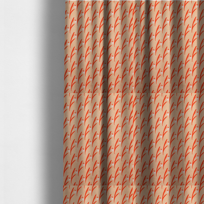 Apricot Snowdrop Serenade Upholstery Fabric DP-187 - Made To Measure Curtains