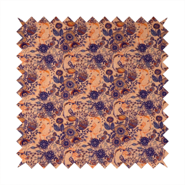 Rustic Twilight Garden Upholstery Fabric DP-189 - Roman Blinds