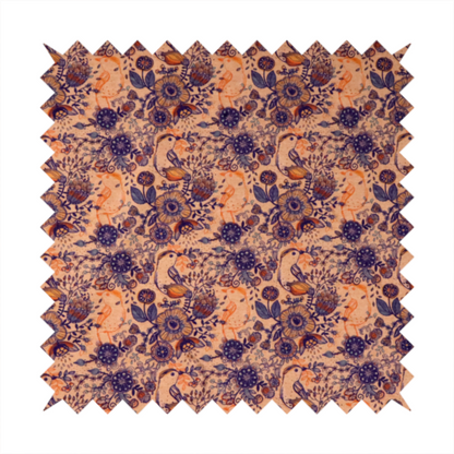 Rustic Twilight Garden Upholstery Fabric DP-189 - Roman Blinds