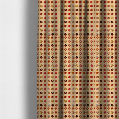 Glazed & Confused Donut Pattern Upholstery Fabric DP-19 - Made To Measure Curtains