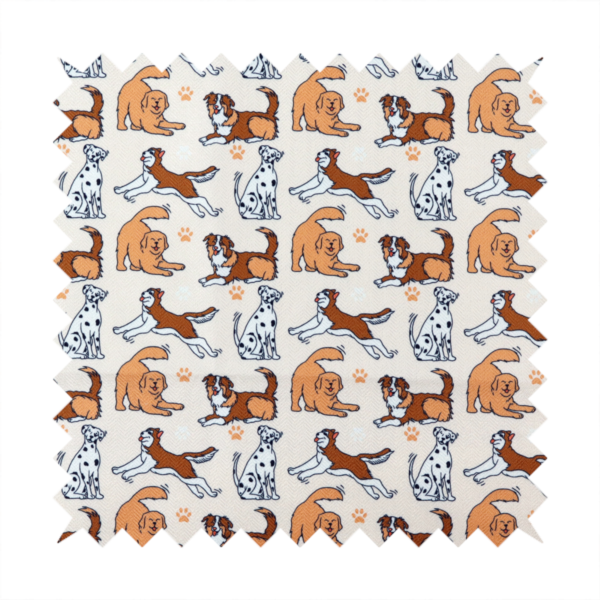 The Happy Hound Parade Upholstery Fabric DP-191