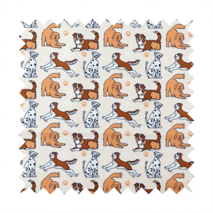 The Happy Hound Parade Upholstery Fabric DP-191
