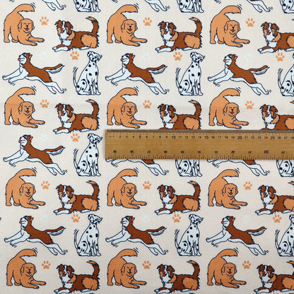 The Happy Hound Parade Upholstery Fabric DP-191