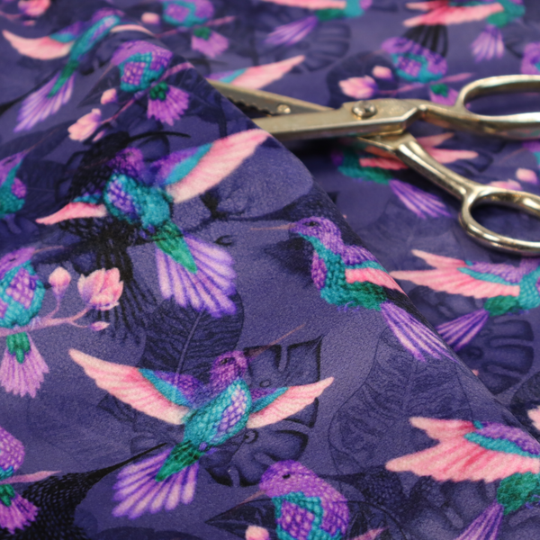 Exotic Hummingbird Upholstery Fabric DP-194 - Roman Blinds