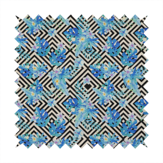 Geometric Tropics Upholstery Fabric DP-195