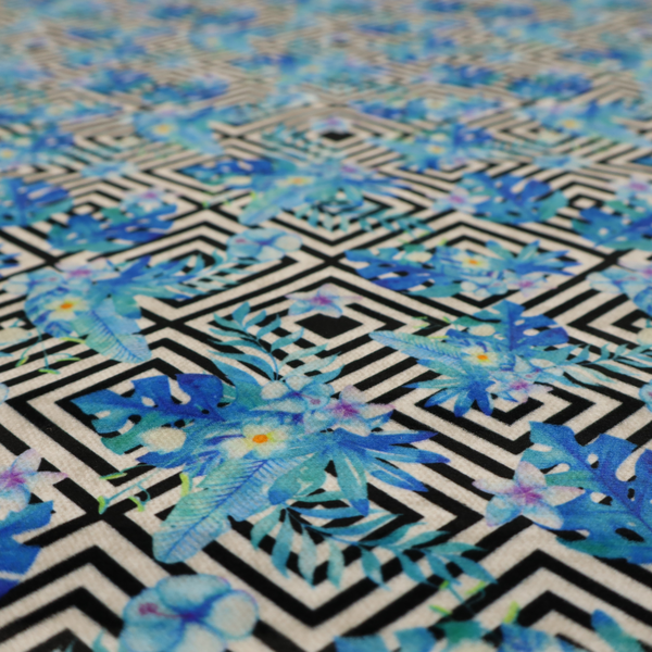 Geometric Tropics Upholstery Fabric DP-195