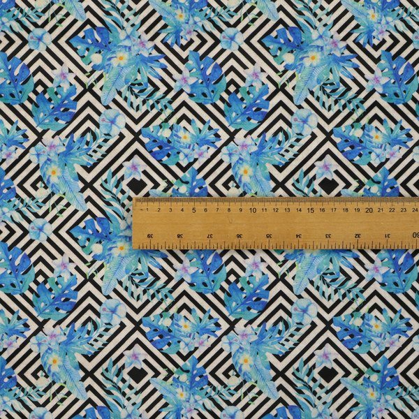 Geometric Tropics Upholstery Fabric DP-195