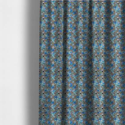 Geometric Tropics Upholstery Fabric DP-195 - Made To Measure Curtains
