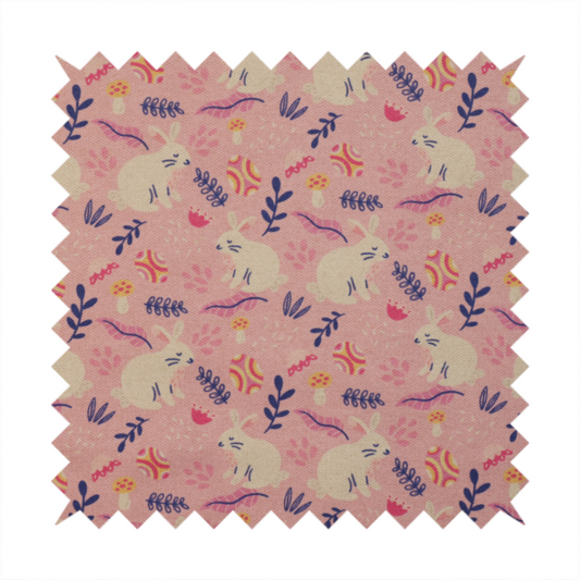 Bunny Hop Garden Upholstery Fabric DP-197