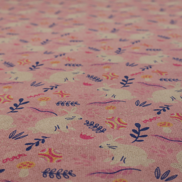 Bunny Hop Garden Upholstery Fabric DP-197