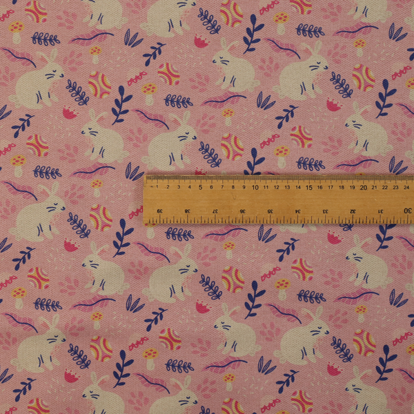 Bunny Hop Garden Upholstery Fabric DP-197