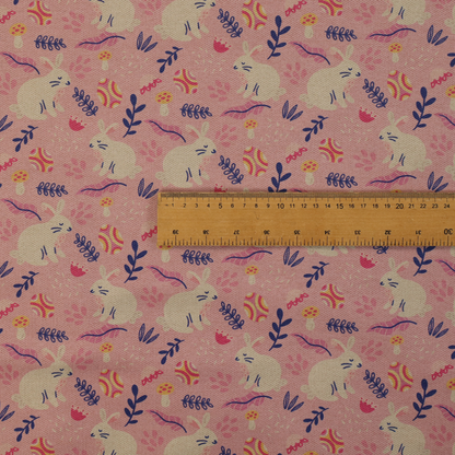 Bunny Hop Garden Upholstery Fabric DP-197