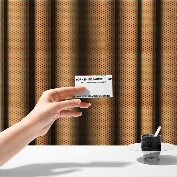 Sun-Drenched Dots Upholstery Fabric DP-216 - Made To Measure Curtains