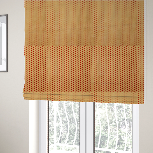 Sun-Drenched Dots Upholstery Fabric DP-216 - Roman Blinds