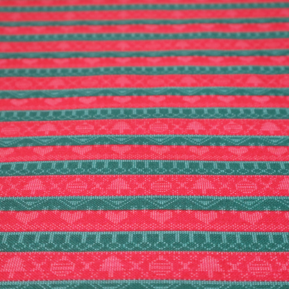Love Hearts At Christmas Theme Furnishing Fabric DP-22