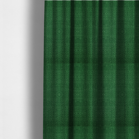 The fabric used to create these made-to-measure curtains has a low contrast between the base colour and the print, the design reveals more detail upon closer inspection, offering a rich and understated elegance in different green tones.