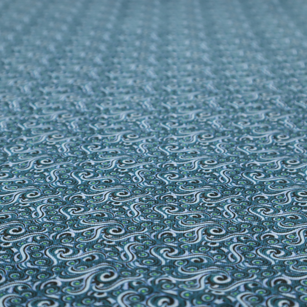 An intricate, monochromatic swirling pattern with a mesmerizing, liquid-like aesthetic.