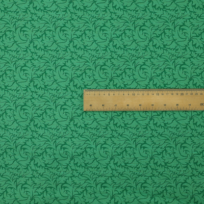 An intricate, monochromatic botanical pattern with a dense, leafy aesthetic.