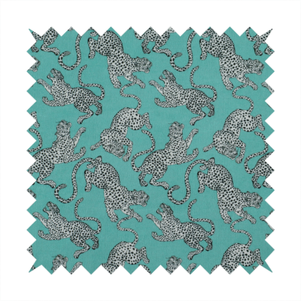 A playful, modern wildlife pattern with a rhythmic, repeating animal motif.