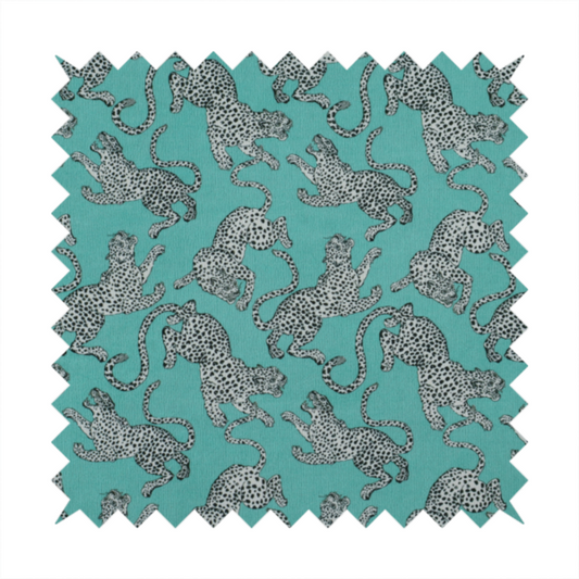 A playful, modern wildlife pattern with a rhythmic, repeating animal motif.