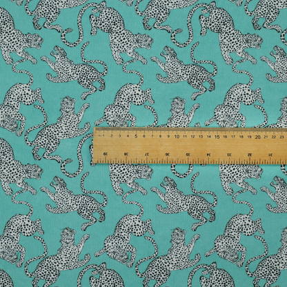 A playful, modern wildlife pattern with a rhythmic, repeating animal motif.