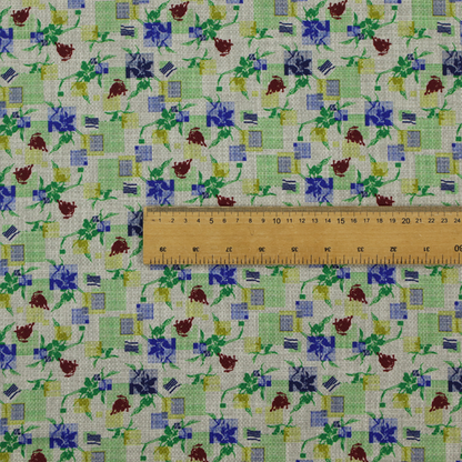 An abstract botanical and geometric pattern with a layered, multi-dimensional aesthetic.