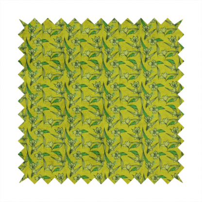 A vintage-style botanical pattern with a serene, nature-inspired aesthetic.