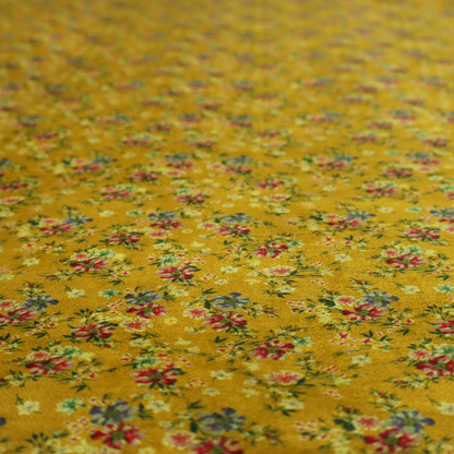 A delicate, vintage-style floral pattern with a warm, sun-drenched aesthetic.