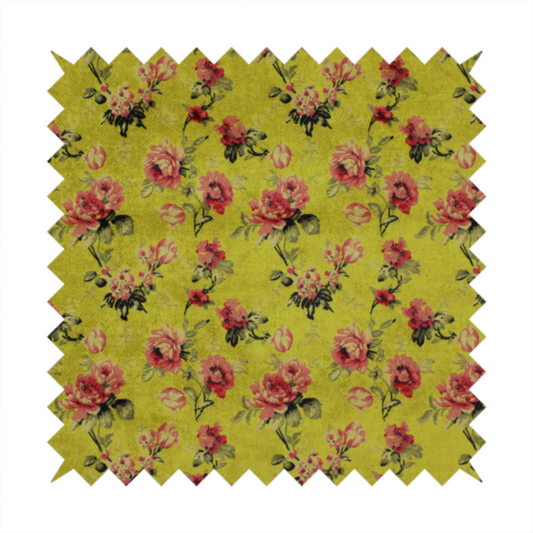 A vintage-inspired floral pattern with a romantic, aged aesthetic.