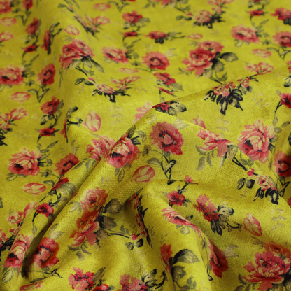 A vintage-inspired floral pattern with a romantic, aged aesthetic.