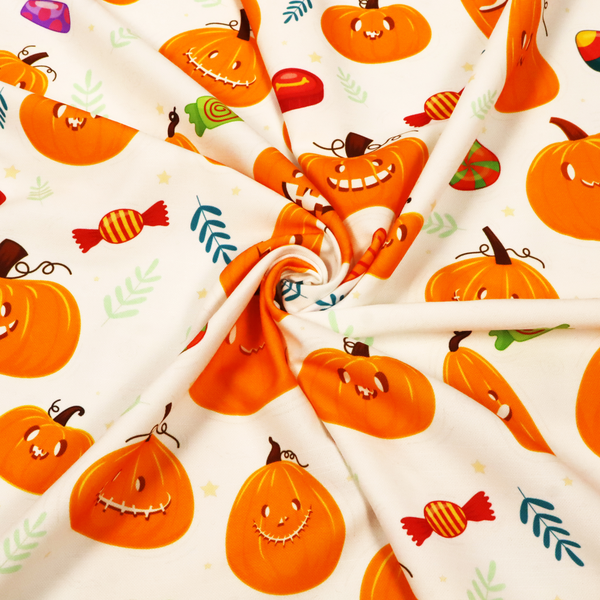Sweet and Spooky Halloween Upholstery Fabric DP-33 - Handmade Cushions
