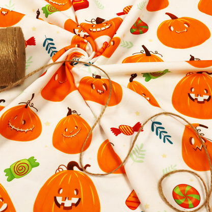 Sweet and Spooky Halloween Upholstery Fabric DP-33 - Handmade Cushions