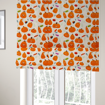Sweet and Spooky Halloween Upholstery Fabric DP-33 - Roman Blinds