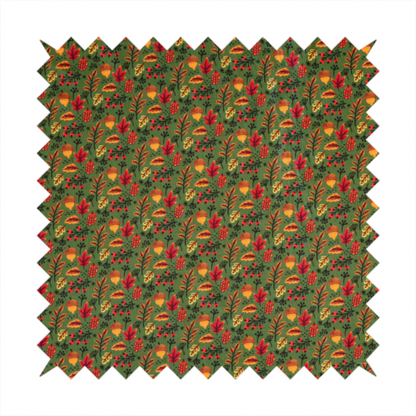 Autumn Harvest Botanical Upholstery Fabric DP-34 - Handmade Cushions