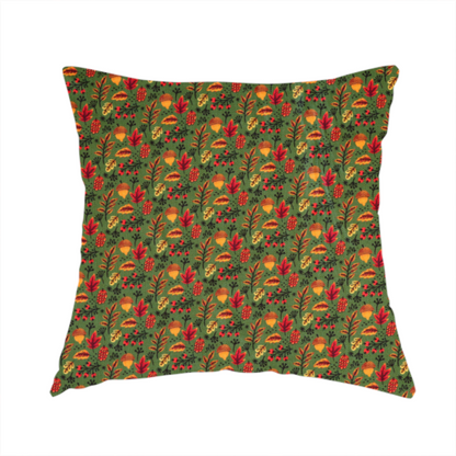 Autumn Harvest Botanical Upholstery Fabric DP-34 - Handmade Cushions