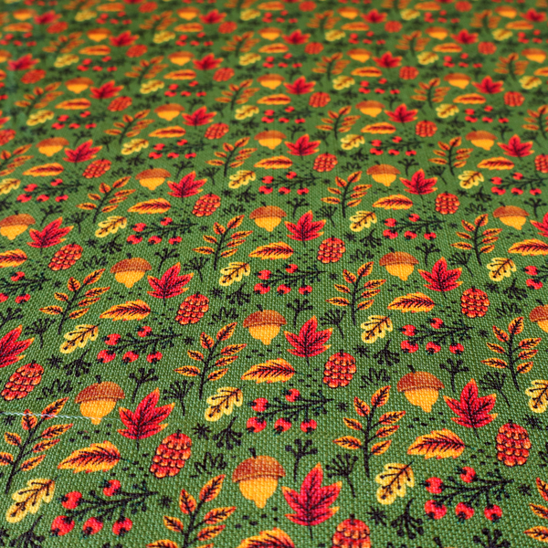 Autumn Harvest Botanical Upholstery Fabric DP-34 - Handmade Cushions